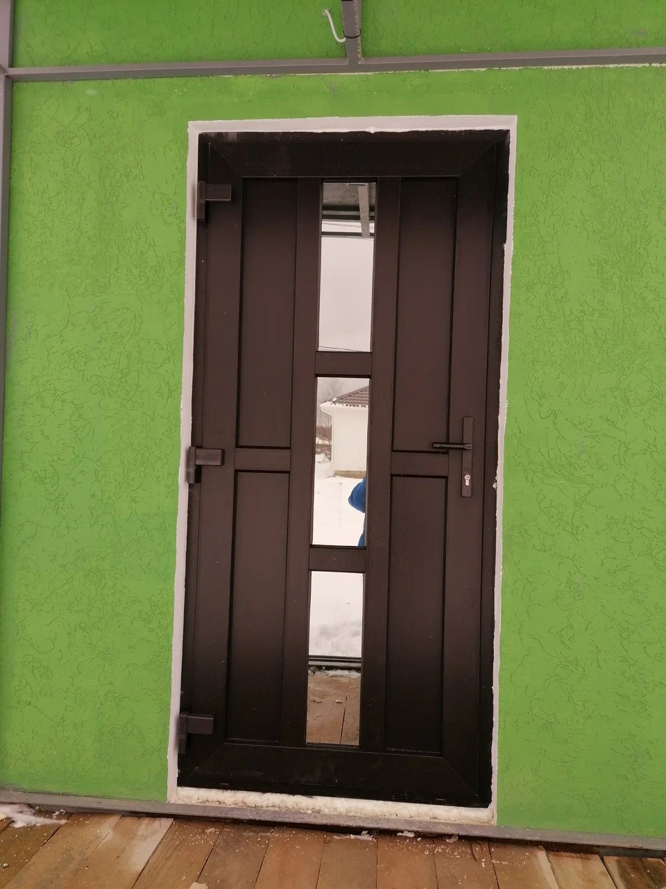 Дверь ПВХ входная